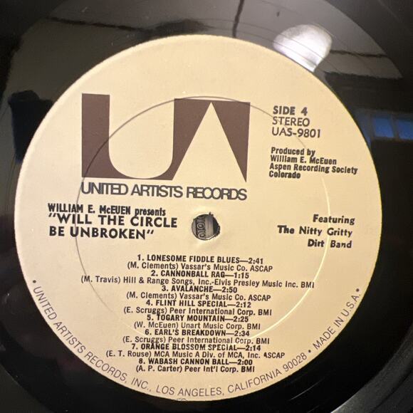 Nitty Gritty Dirt Band WILL THE CIRCLE BE UNBROKEN 3XLP 1977 ULTRASONIC CLEAN EX - Picture 10 of 16